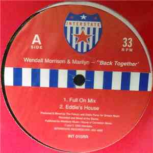 Wendall Morrison & Marilyn - Back Together album