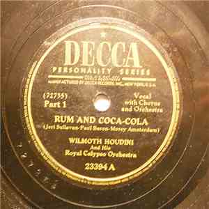 Wilmoth Houdini And His Royal Calypso Orchestra - Rum And Coca-Cola album