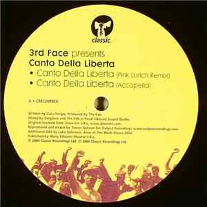 3rd Face - Canto Della Liberta (Remixes) album