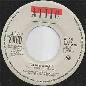 Adrian Zmed - Oh What A Night album