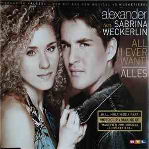 Alexander feat. Sabrina Weckerlin - All (I Ever Want) album