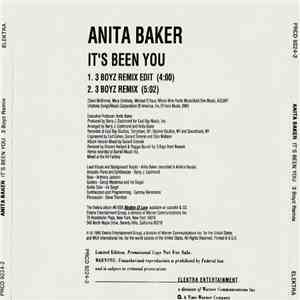 Anita Baker - It's Been You album