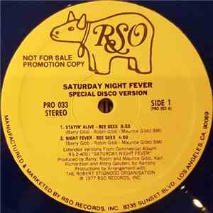 Bee Gees / Yvonne Elliman - Saturday Night Fever (Special Disco Version) album