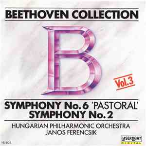 Beethoven - János Ferencsik, Hungarian Philharmonic Orchestra - Symphony No. 6 'Pastoral' / Symphony No. 2 album