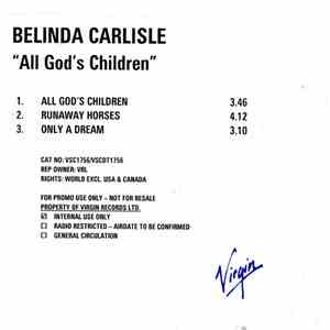 Belinda Carlisle - All God's Children album