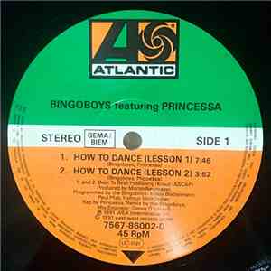 Bingoboys Featuring Princessa  - How To Dance album