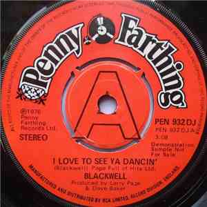 Blackwell - I Love To See Ya Dancin' album