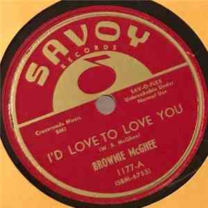 Brownie McGhee - I'd Love To Love You album