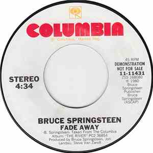 Bruce Springsteen - Fade Away album