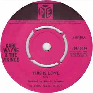 Carl Wayne & The Vikings - This Is Love / You Could Be Fun album