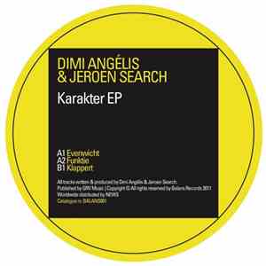 Dimi Angélis & Jeroen Search - Karakter album
