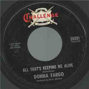 Donna Fargo - All That's Keeping Me Alive album
