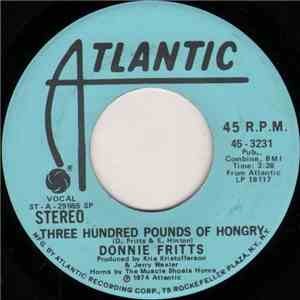Donnie Fritts - Three Hundred Pounds Of Hongry album
