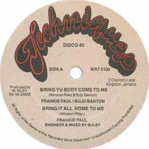 Frankie Paul / Buju Banton - Bring Yu Body Come To Me album