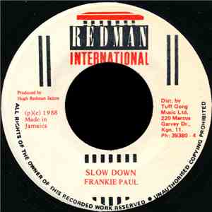 Frankie Paul - Slow Down album