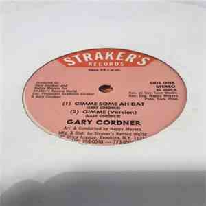 Gary Cordner - Gimme Some Ah Dat album