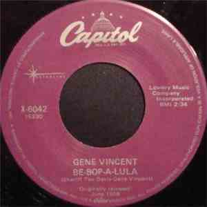 Gene Vincent - Be-Bop-A-Lula album