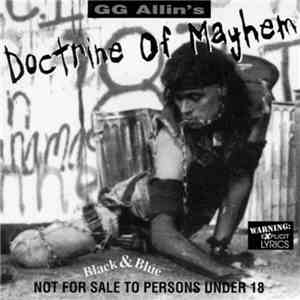 GG Allin - GG Allin's Doctrine Of Mayhem album