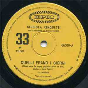 Gigliola Cinquetti - Quelli Erano Giorni album