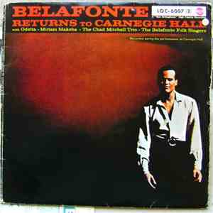 Harry Belafonte - Belafonte Returns To Carnegie Hall album