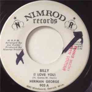 Herman George - Billy (I Love You) / It Breaks Me Up Inside album