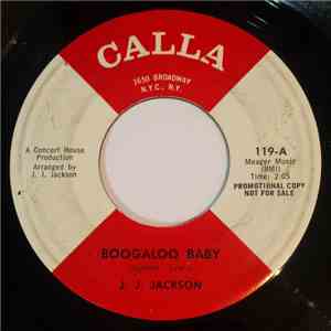 J. J. Jackson - Boogaloo Baby / But It's Alright album