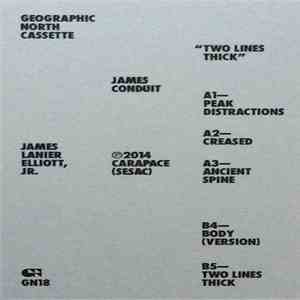 James Conduit - Two Lines Thick album
