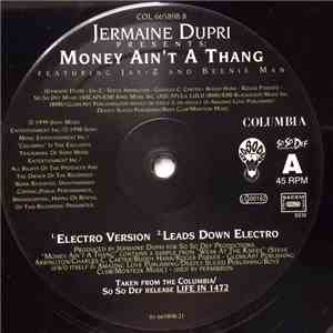 Jermaine Dupri Featuring Jay-Z And Beenie Man - Money Ain't A Thing album