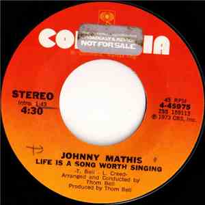 Johnny Mathis - Life Is A Song Worth Singing / I Just Wanted To Be Me album