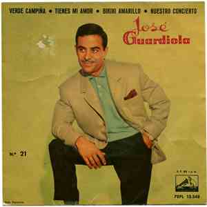 José Guardiola - Verde Campiña / Tienes Mi Amor / Bikini Amarillo / Nuestro Concierto album