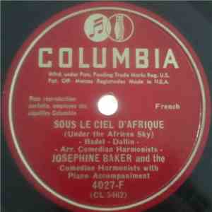 Josephine Baker And The Comedian Harmonists - Sous Le Ciel D'Afrique / Espabilate album