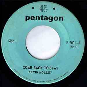 Kevin Molloy - Come Back To Stay album