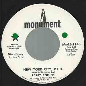 Larry Collins - New York City, R.F.D. album