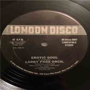 Larry Page Orch. - Erotic Soul / I'm Hooked On You album