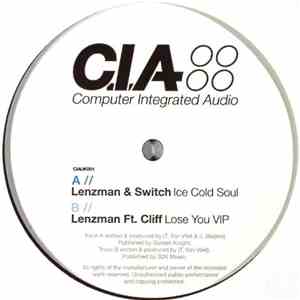 Lenzman & Switch  - Ice Cold Soul album