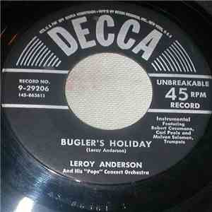 Leroy Anderson And His "Pops" Concert Orchestra - Summer Skies / Bugler's Holiday album