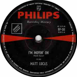 Matt Lucas  - I'm Moving On album