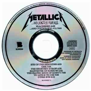 Metallica - ...And Justice For All album