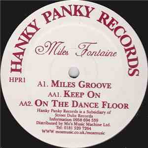 Miles Fontaine - Miles Groove album