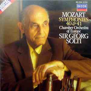 Mozart - Sir Georg Solti, Chamber Orchestra Of Europe - Symphonies 40 & 41 album