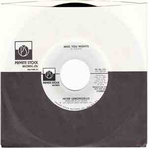 Peter Lemongello - Miss You Nights album
