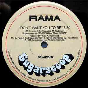 Rama - Don't Want You To Be album
