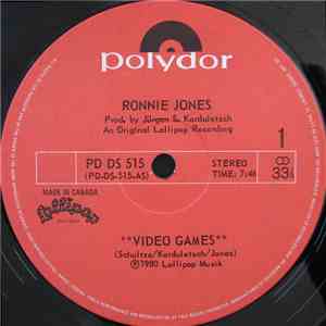 Ronnie Jones - Video Games album