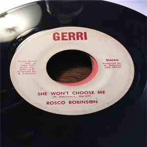 Rosco Robinson - She Won't Choose Me/ Just Ask the Lonely album