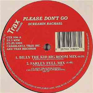Screamin' Rachael - Please Don't Go album