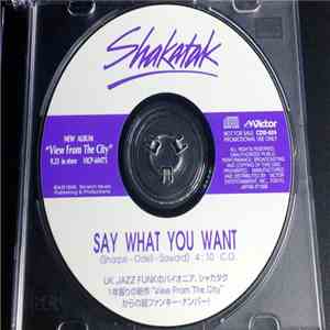 Shakatak - Say What You Want album