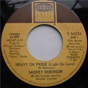 Smokey Robinson - Heavy On Pride (Light On Love) album