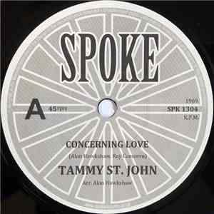 Tammy St. John / 21st Century  - Concerning Love / Hard Act To Follow album