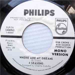 The 4 Seasons - Where Are My Dreams album