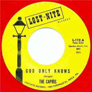 The Capris  - God Only Knows / That's What You're Doing To Me album